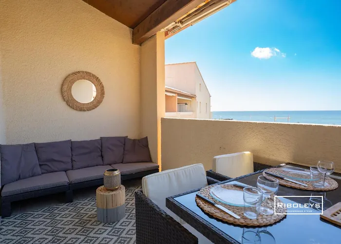 Apartmán Riboleys - T2 Climatise Avec Piscine Face A La Vias